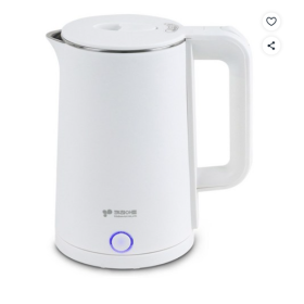 키친아트 허브 SUS304 스텐 이중단열 대용량 원터치 무선 전기주전자